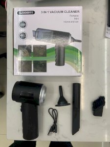 3-in-1 Car Vacuum Cleaner Handheld High-power Long-life Car Appliances